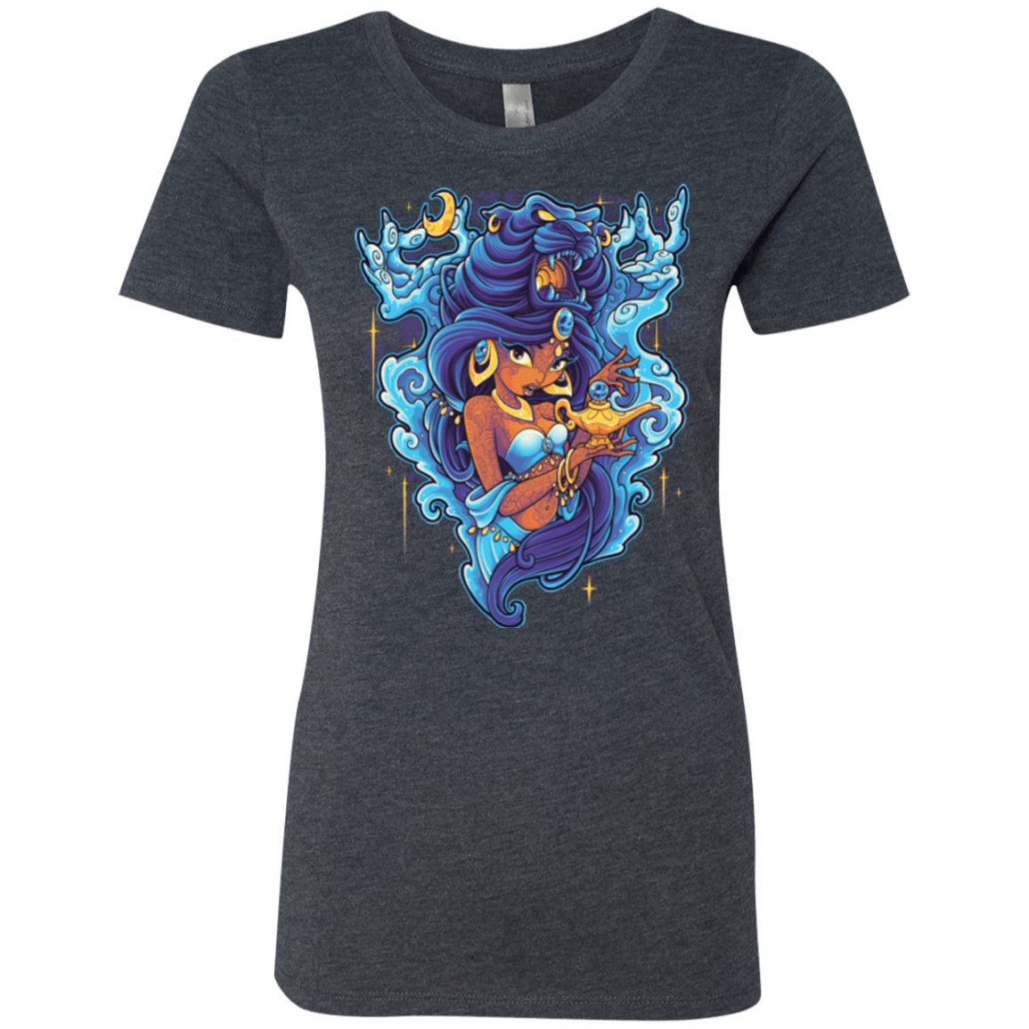 T-Shirts Vintage Navy / Small Cave Of Wonders Women's Triblend T-Shirt