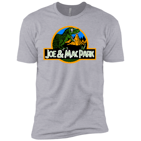 T-Shirts Heather Grey / YXS Caveman park Boys Premium T-Shirt