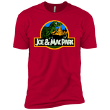T-Shirts Red / YXS Caveman park Boys Premium T-Shirt