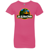 T-Shirts Hot Pink / YXS Caveman park Girls Premium T-Shirt