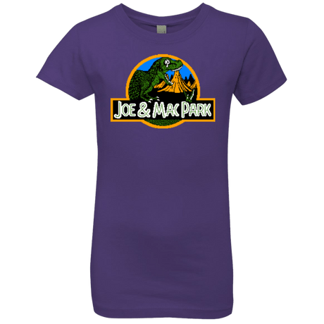 T-Shirts Purple Rush / YXS Caveman park Girls Premium T-Shirt