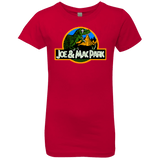 T-Shirts Red / YXS Caveman park Girls Premium T-Shirt