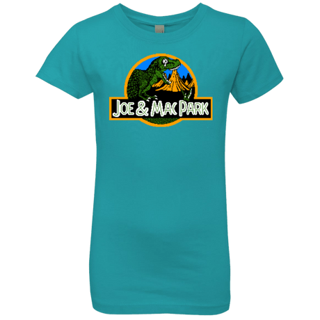 T-Shirts Tahiti Blue / YXS Caveman park Girls Premium T-Shirt
