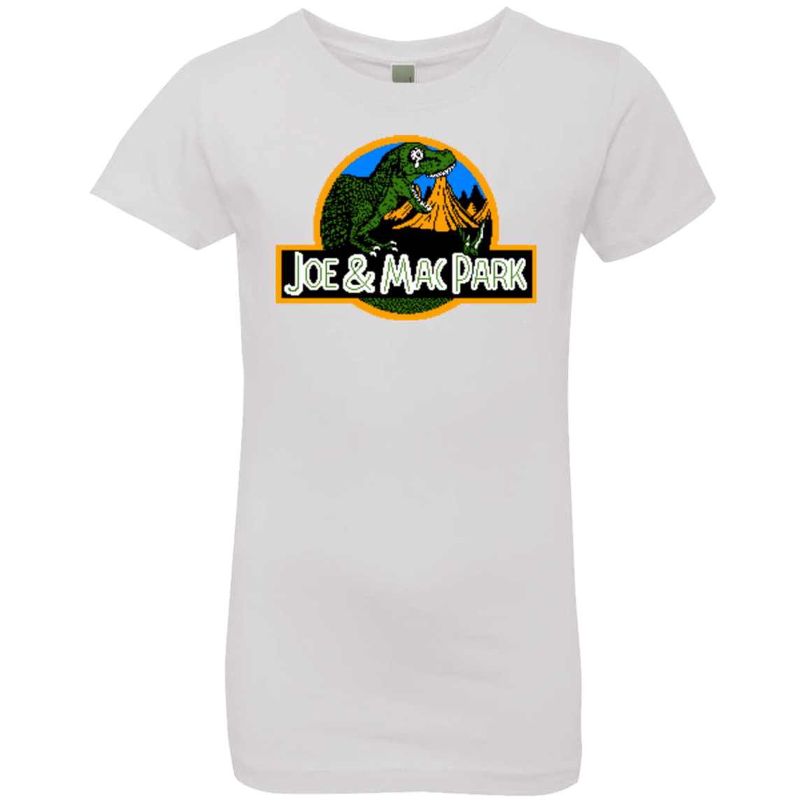 T-Shirts White / YXS Caveman park Girls Premium T-Shirt
