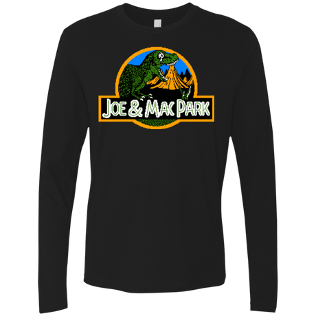 T-Shirts Black / Small Caveman park Men's Premium Long Sleeve