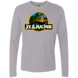 T-Shirts Heather Grey / Small Caveman park Men's Premium Long Sleeve