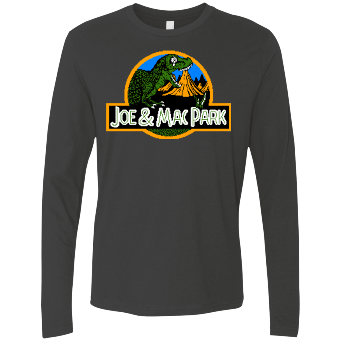 T-Shirts Heavy Metal / Small Caveman park Men's Premium Long Sleeve