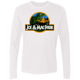 T-Shirts White / Small Caveman park Men's Premium Long Sleeve