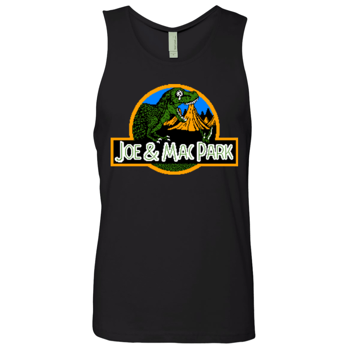 T-Shirts Black / Small Caveman park Men's Premium Tank Top