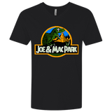 T-Shirts Black / X-Small Caveman park Men's Premium V-Neck