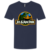 T-Shirts Midnight Navy / X-Small Caveman park Men's Premium V-Neck
