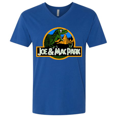 T-Shirts Royal / X-Small Caveman park Men's Premium V-Neck