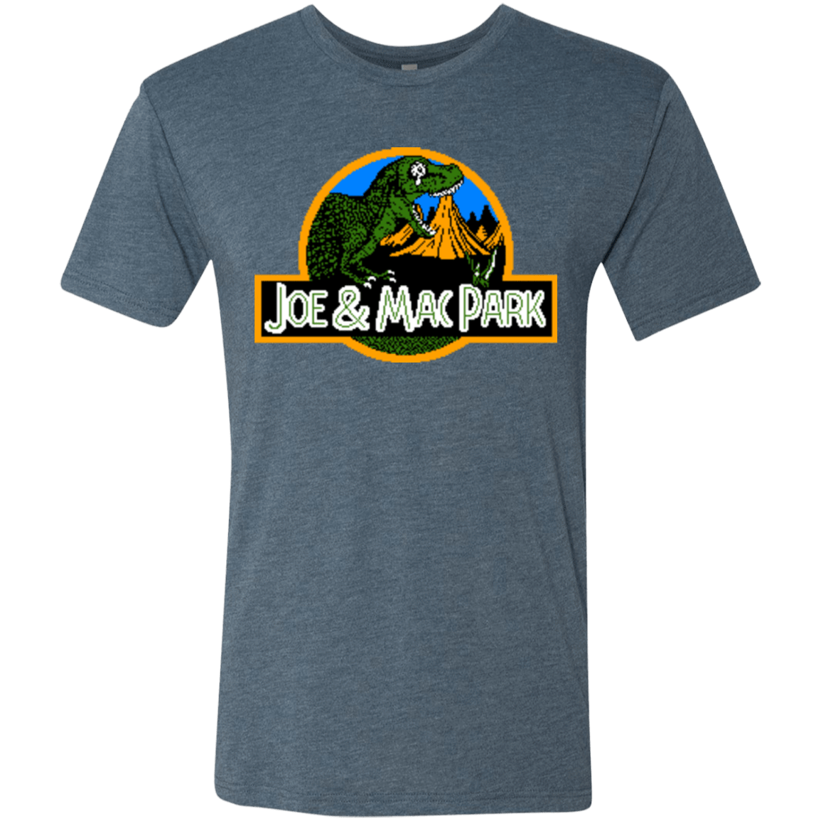 T-Shirts Indigo / Small Caveman park Men's Triblend T-Shirt