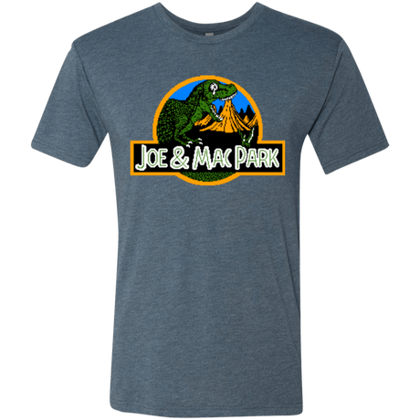 T-Shirts Indigo / Small Caveman park Men's Triblend T-Shirt