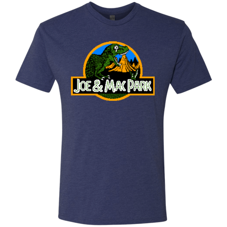 T-Shirts Vintage Navy / Small Caveman park Men's Triblend T-Shirt