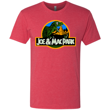 T-Shirts Vintage Red / Small Caveman park Men's Triblend T-Shirt