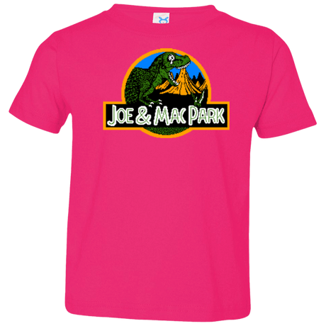 T-Shirts Hot Pink / 2T Caveman park Toddler Premium T-Shirt