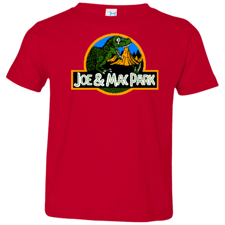 T-Shirts Red / 2T Caveman park Toddler Premium T-Shirt