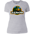 T-Shirts Heather Grey / X-Small Caveman park Women's Premium T-Shirt