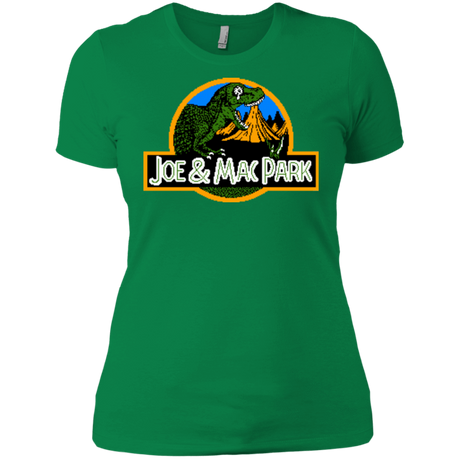 T-Shirts Kelly Green / X-Small Caveman park Women's Premium T-Shirt