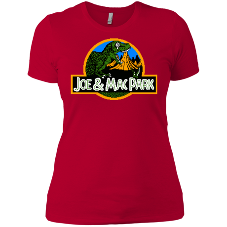 T-Shirts Red / X-Small Caveman park Women's Premium T-Shirt