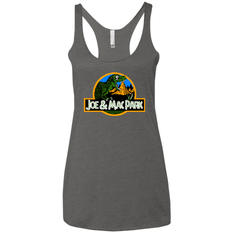 T-Shirts Premium Heather / X-Small Caveman park Women's Triblend Racerback Tank