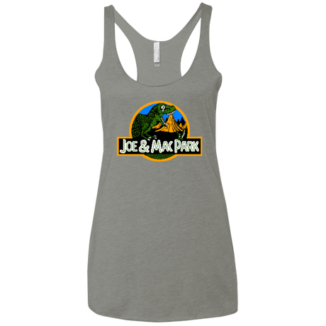T-Shirts Venetian Grey / X-Small Caveman park Women's Triblend Racerback Tank