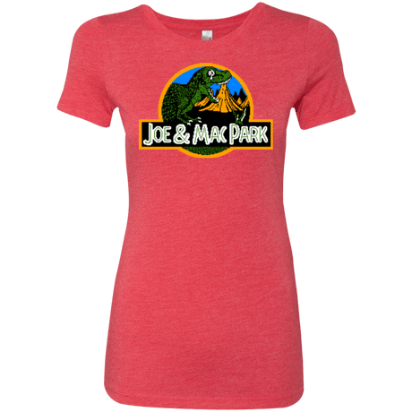 T-Shirts Vintage Red / Small Caveman park Women's Triblend T-Shirt