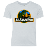 T-Shirts Heather White / YXS Caveman park Youth Triblend T-Shirt