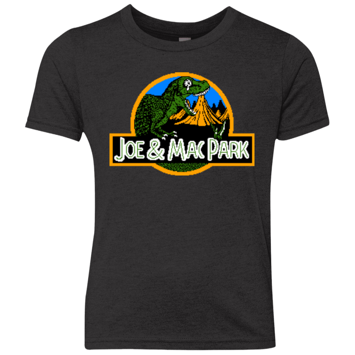 T-Shirts Vintage Black / YXS Caveman park Youth Triblend T-Shirt