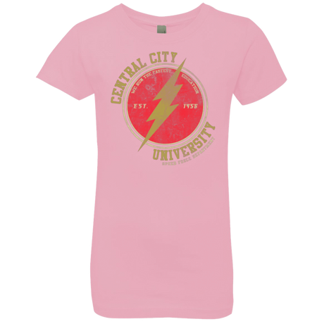 T-Shirts Light Pink / YXS Central City U Girls Premium T-Shirt