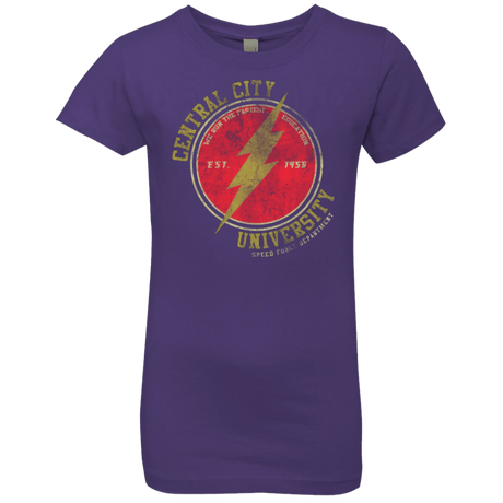 T-Shirts Purple Rush / YXS Central City U Girls Premium T-Shirt