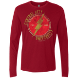T-Shirts Cardinal / Small Central City U Men's Premium Long Sleeve
