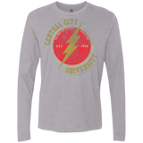 T-Shirts Heather Grey / Small Central City U Men's Premium Long Sleeve