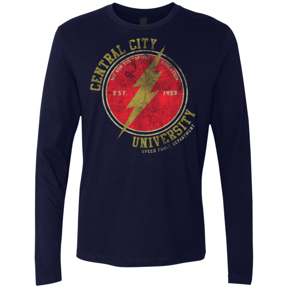 T-Shirts Midnight Navy / Small Central City U Men's Premium Long Sleeve