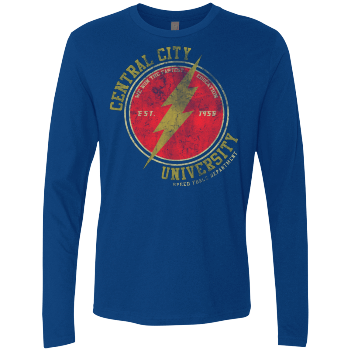 T-Shirts Royal / Small Central City U Men's Premium Long Sleeve