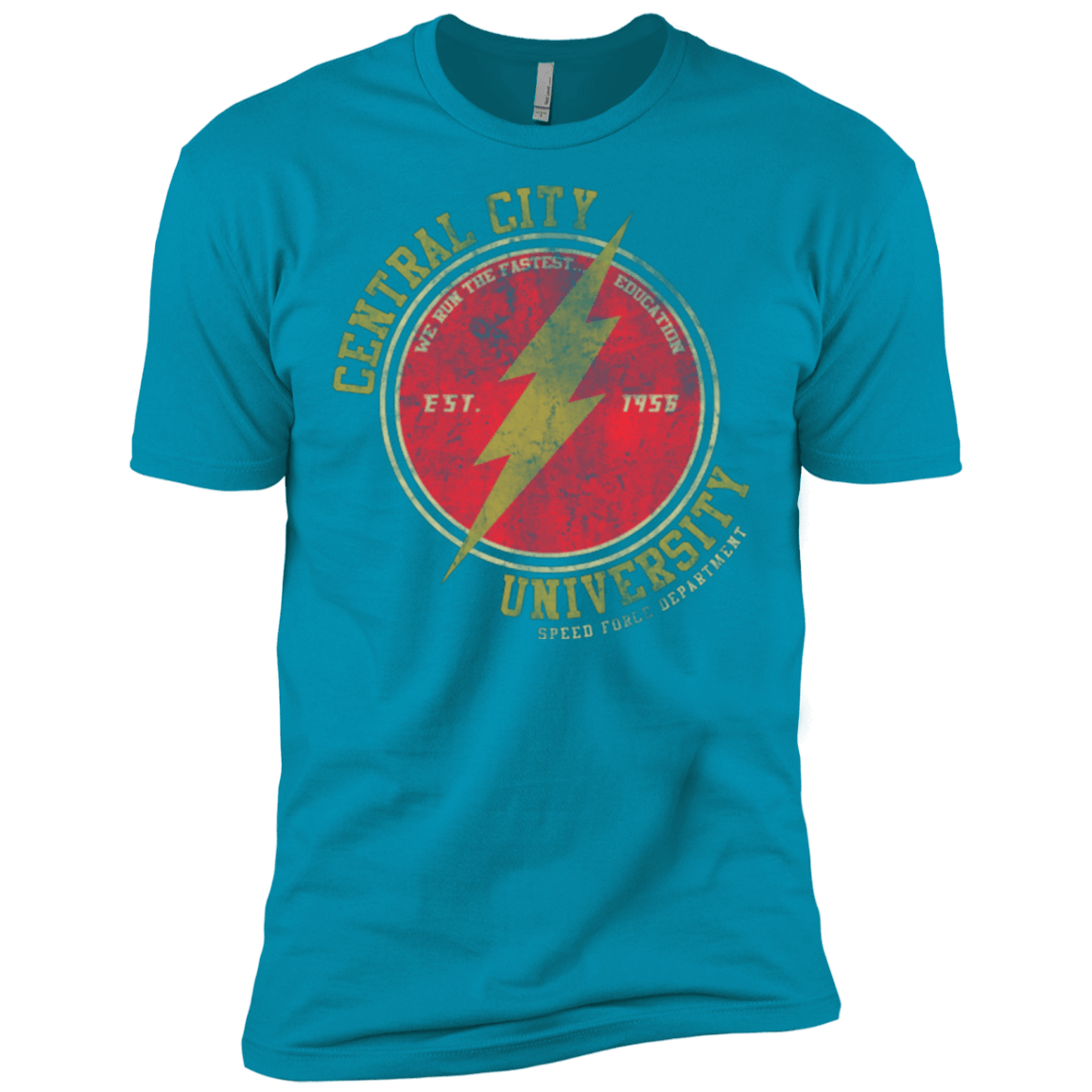 T-Shirts Turquoise / X-Small Central City U Men's Premium T-Shirt