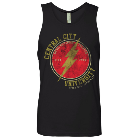 T-Shirts Black / Small Central City U Men's Premium Tank Top