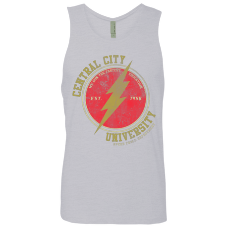 T-Shirts Heather Grey / Small Central City U Men's Premium Tank Top