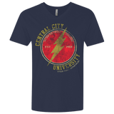 T-Shirts Midnight Navy / X-Small Central City U Men's Premium V-Neck