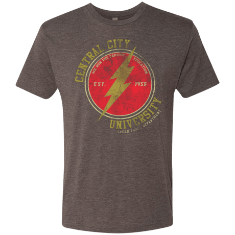 T-Shirts Macchiato / Small Central City U Men's Triblend T-Shirt