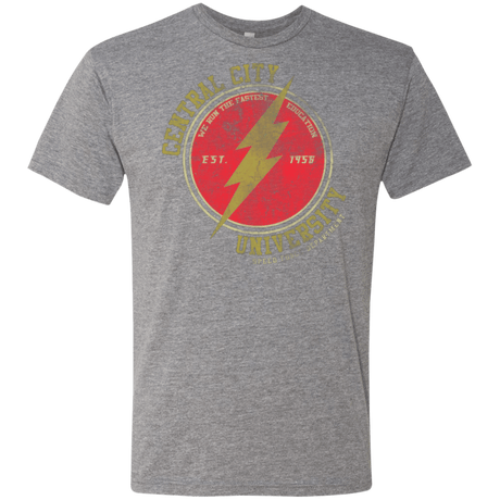 T-Shirts Premium Heather / Small Central City U Men's Triblend T-Shirt