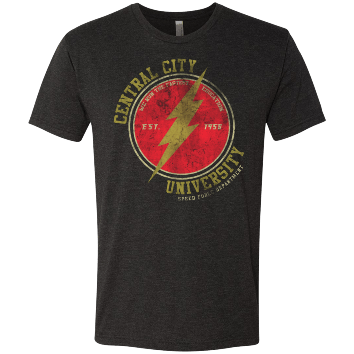T-Shirts Vintage Black / Small Central City U Men's Triblend T-Shirt