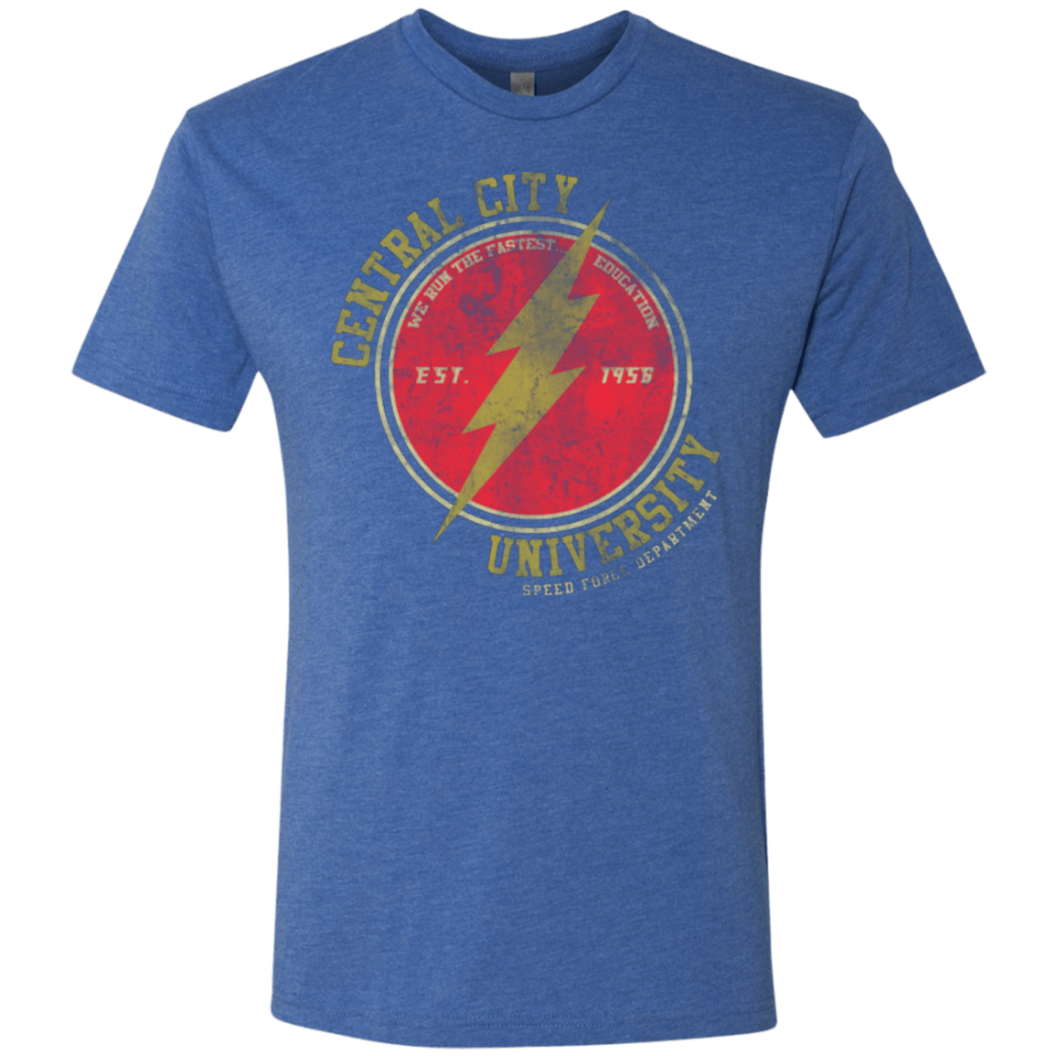 T-Shirts Vintage Royal / Small Central City U Men's Triblend T-Shirt