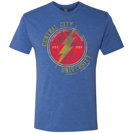 T-Shirts Vintage Royal / Small Central City U Men's Triblend T-Shirt
