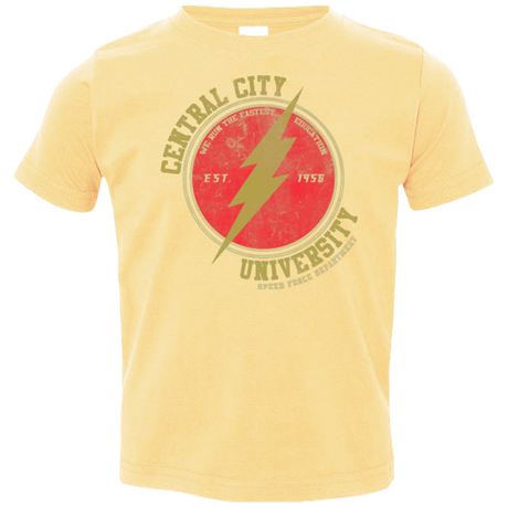 T-Shirts Butter / 2T Central City U Toddler Premium T-Shirt