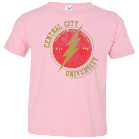 T-Shirts Pink / 2T Central City U Toddler Premium T-Shirt