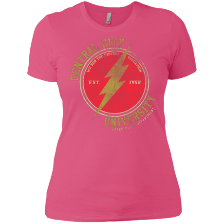T-Shirts Hot Pink / X-Small Central City U Women's Premium T-Shirt