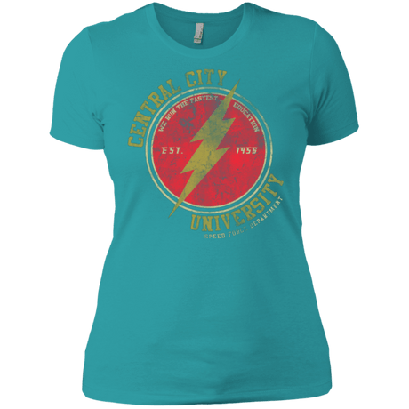 T-Shirts Tahiti Blue / X-Small Central City U Women's Premium T-Shirt