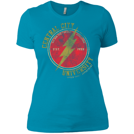 T-Shirts Turquoise / X-Small Central City U Women's Premium T-Shirt